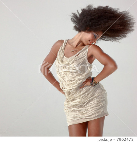 Young woman in motion 7902475