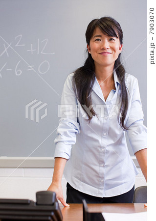 Portrait of high school teacher Portrait of high school teacher 7903070