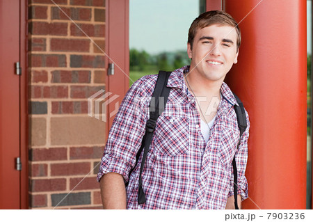 Portrait of male high school student Portrait of male high school student 7903236