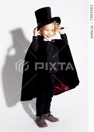 Boy wearing magician costume Boy wearing magician costume 7904065