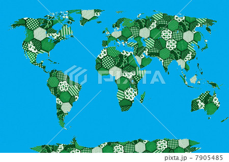Patchwork world map Patchwork world map 7905485
