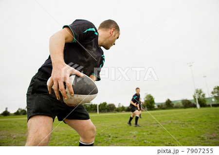 Rugby game in action Rugby game in action 7907255