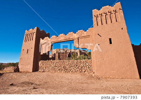 Gateway, Ait-Ben-Haddou, Morocco, North Africa 7907393