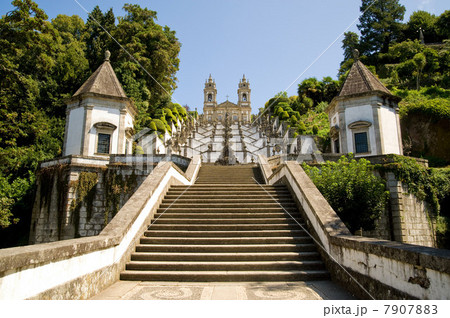 Staircase to Bom Jesus do Monte Sanctuary, Braga, Portugal 7907883