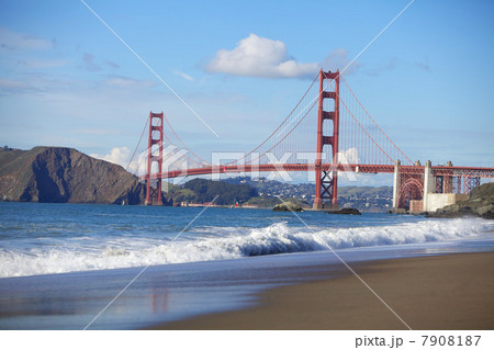Golden Gate Bridge and San Francisco Bay, California, USA Golden Gate Bridge and San Francisco Bay, California, USA 7908187