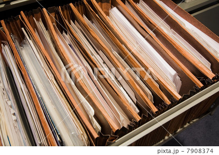 Files in a drawer 7908374