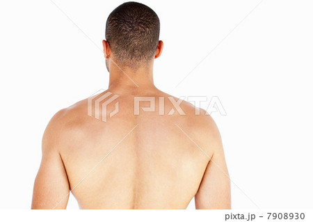 Rear view of man's back 7908930