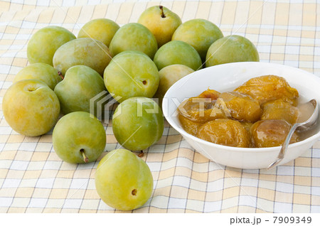 Plums and plum compote Plums and plum compote 7909349