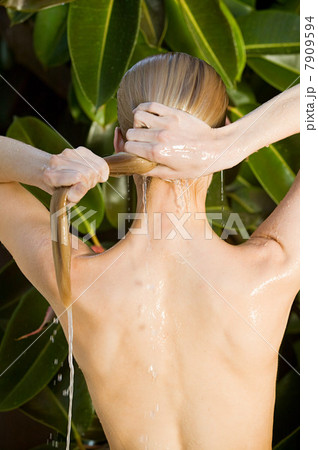 Young woman with wet hair 7909594