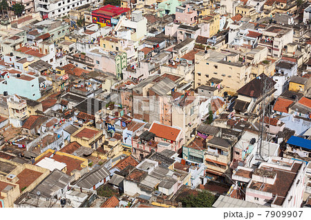 Tiruchirappalli, aerial view, Tamil Nadu, India 7909907