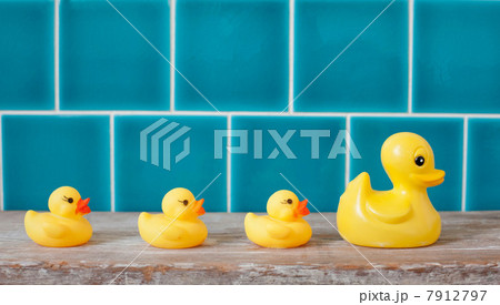 Rubber ducks in a row 7912797