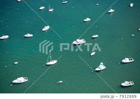 Boats in the water, Newport County, Rhode Island, USA 7912889