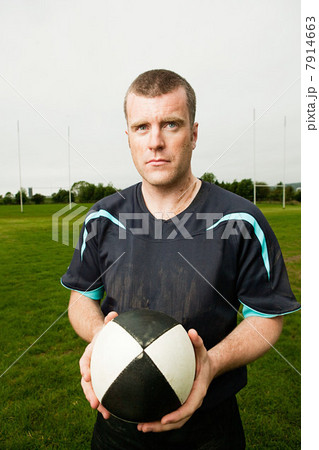 Portrait of a rugby player Portrait of a rugby player 7914663