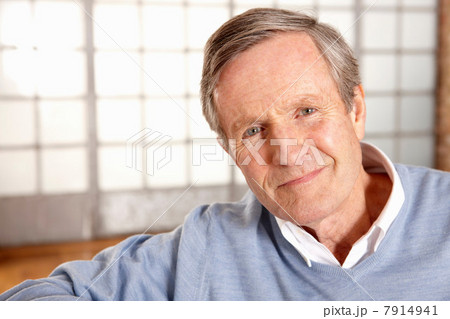 Close up of older man's smiling face Close up of older man's smiling face 7914941
