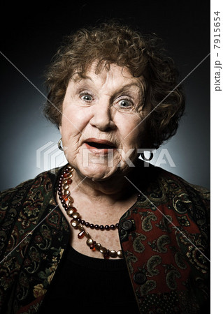 Studio portrait of senior woman Studio portrait of senior woman 7915654