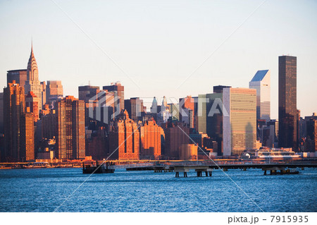 New York City skyline and waterfront New York City skyline and waterfront 7915935