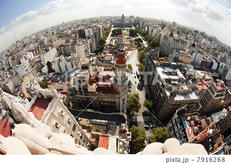 Cityscape from Palacio Barolo, Buenos Aires, Argentina 7916268