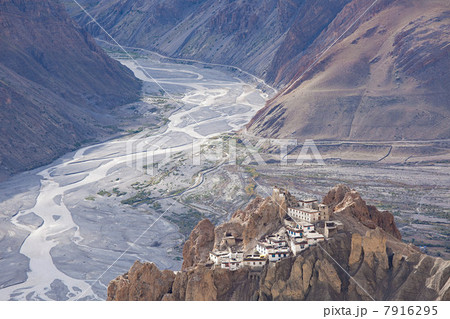 Dhankar monastery, Dhankar, Spiti Valley, Himachal Pradesh, India Dhankar monastery, Dhankar, Spiti Valley, Himachal Pradesh, India 7916295
