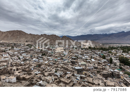 Leh city, Ladakh, Jammu and Kashmir, India Leh city, Ladakh, Jammu and Kashmir, India 7917086