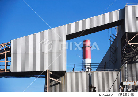 Factory infrastructure and smokestack Factory infrastructure and smokestack 7918949