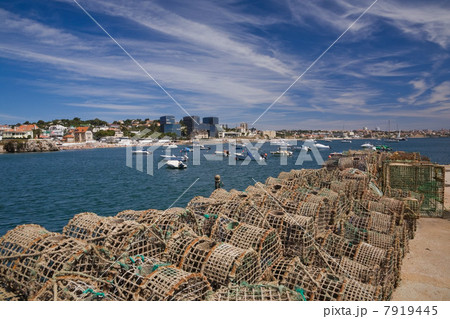 Lobster pots, Cascais, Portugal 7919445