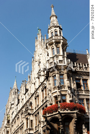 City Hall detail, Munich, Germany 7920204