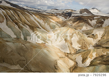 Iceland, landmannalaugar, hekla volcano 7920296