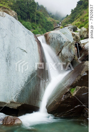 Waterfall, Bhagsu, Himachal Pradesh, India 7920637
