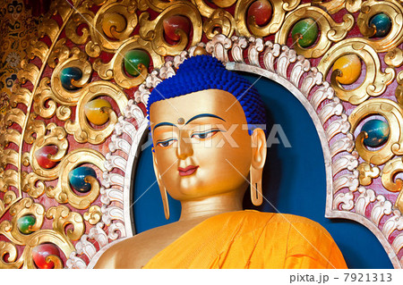 Sakyamuni Buddha, Tsuglagkhang temple, McLeod Ganj, Himachal Pradesh, India 7921313
