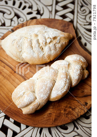 Two loaves of home baked bread Two loaves of home baked bread 7921798