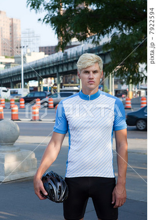 Portrait of a cyclist 7922594