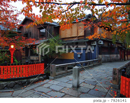 秋の巽橋 7926141