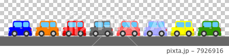 単純な車イラスト 7926916