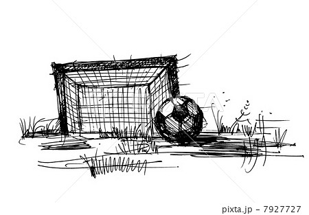 Sketch on a football Sketch on a football 7927727