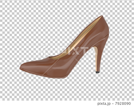 ハイヒール　ブラウン 7928090