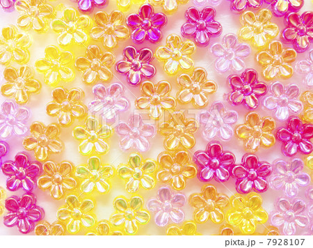 花型ビーズのテクスチャ 花型ビーズのテクスチャ 7928107