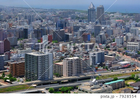 新潟市街(朱鷺メッセより） 7928554