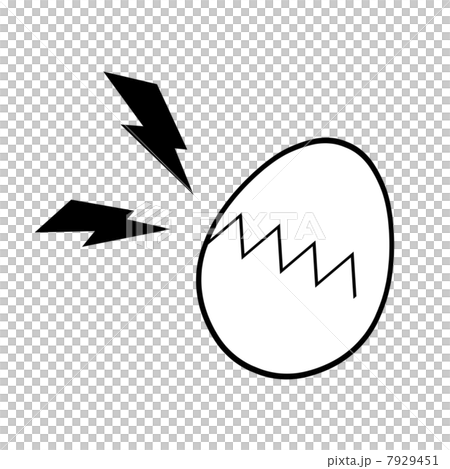 An egg on the verge of being born 7929451