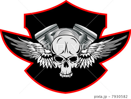 skull with wings 7930582