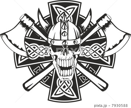 axes and skull axes and skull 7930588