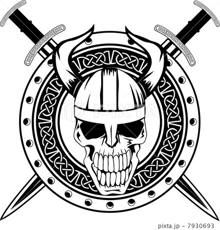 swords and skull 7930693