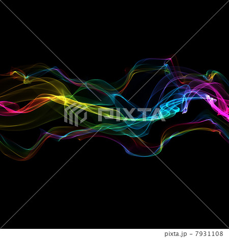 abstract ribbon waves 7931108