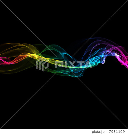 abstract ribbon waves 7931109