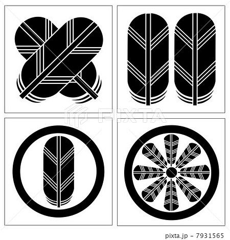 家紋 鷹の羽 家紋 鷹の羽 7931565