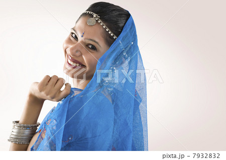 Portrait of a Gujarati woman 7932832