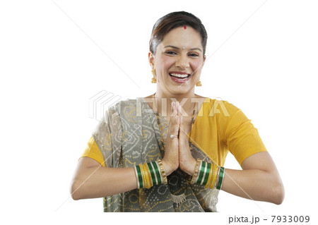 Gujarati woman greeting Gujarati woman greeting 7933009