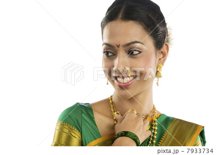Portrait of a Maharashtrian woman 7933734