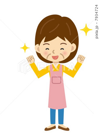 健康的な主婦 7934724