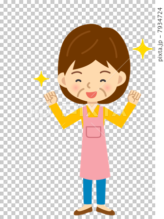 健康的な主婦 7934724