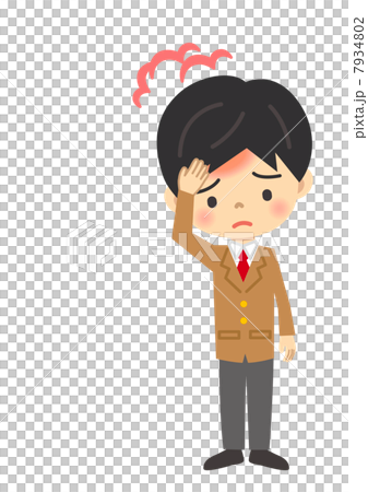 High school student with fever 7934802